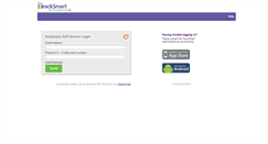 Desktop Screenshot of employees.tracksmart.com